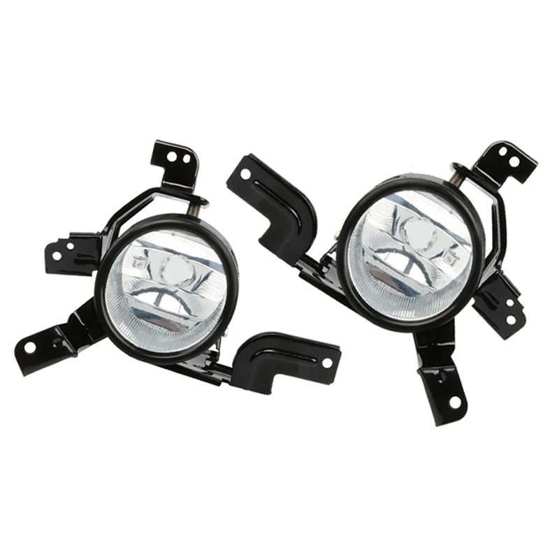 

For 2007 2008 2009 Honda CR-V CRV Clear Front Bumper Fog Light Lamp Complete Kit