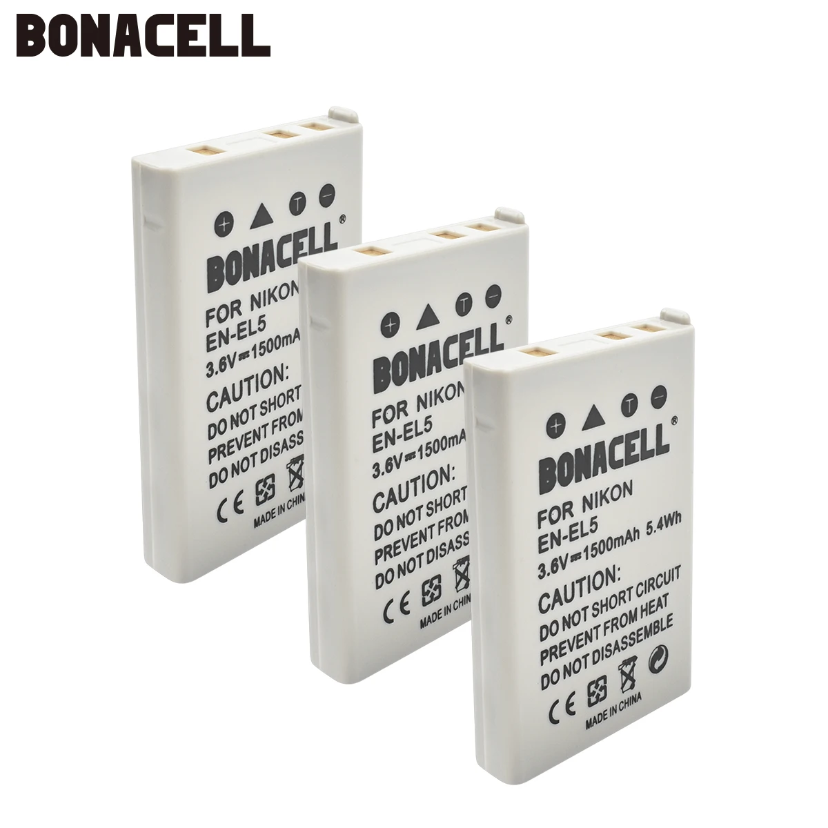 Батарейный блок Bonacell для цифровой камеры Nikon Coolpix P4 P80 P90 P100 P500 P510 P520 P530 P5000 P5100 1500 L50