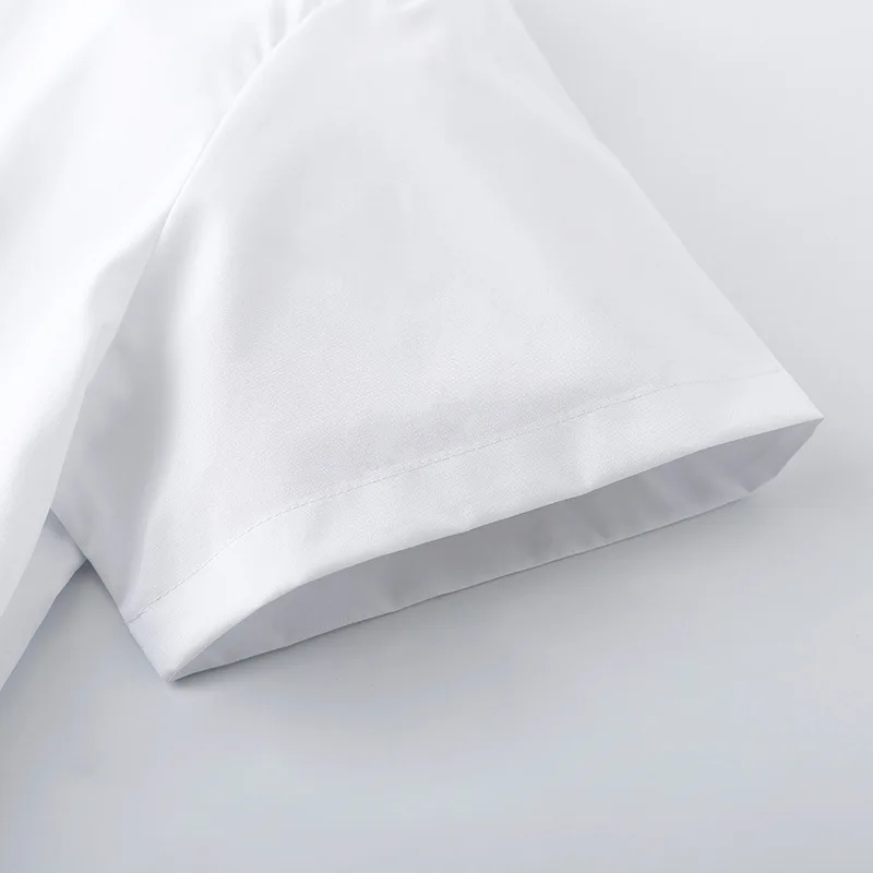 Женская белая блузка с коротким рукавом размеры до 5XL 6XL 7XL 8XL официальная офисная