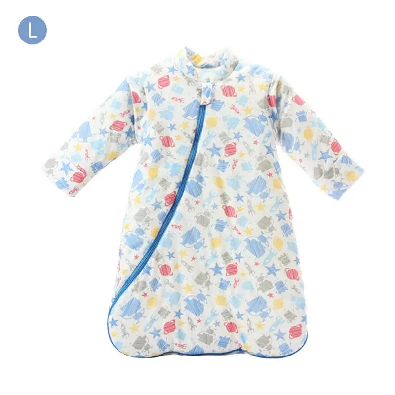 

Children's Fall And Winter Thickened Cotton Sleeping Bag Baby's Warm Windproof Thermal Sleeping Bag