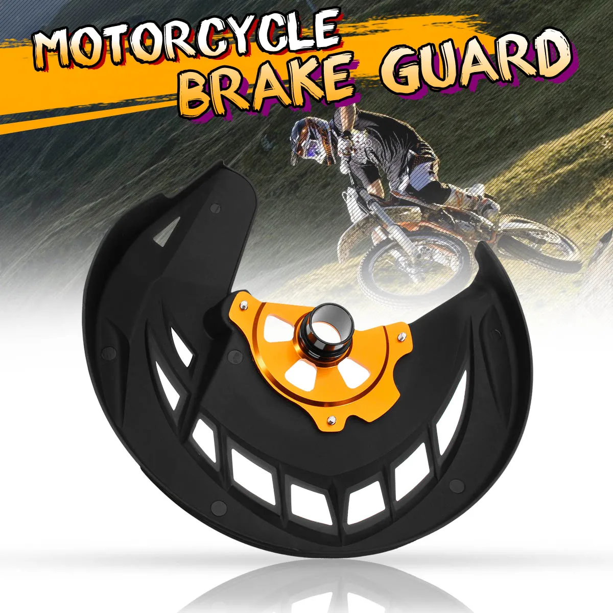 Motorcycle Front Brake Disc Rotor Guard Brake Cover Brake Protector For KTM 125 530 SX/SXF/XC