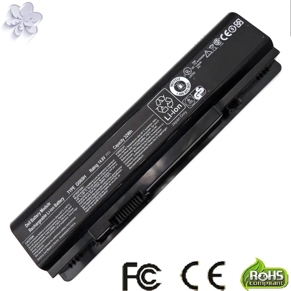 NEW 14.8V 32WH Laptop Battery For Dell Vostro 1014 1014n 1015 Series ...