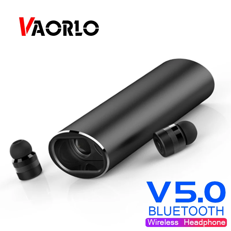 VAORLO настоящие беспроводные наушники стерео TWS 5 0 Bluetooth спортивные для бега