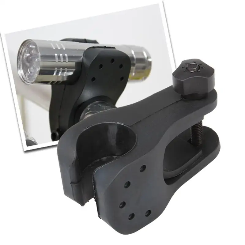 

2.5cm Bicycle Flashlight Lamp Mount Holder MTB Road Bike Front Rail Light Mount Support Bike Accessories Easy Fixing Bike Props