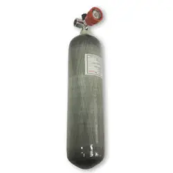 AC10311 цилиндр высокого давления 3L 300Bar 4500Psi цилиндр из углеродного волокна PCP пневматическая винтовка Пейнтбольный бак кислородный цилиндр