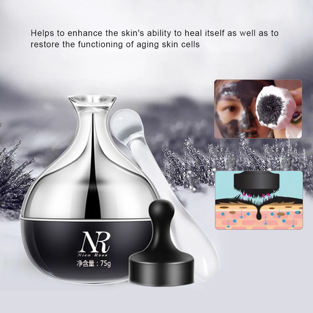 

Nicoross Mineral Rich Magnetic Face Mask Pore Cleansing Removes Skin Impurities Magnetic Rods Magnet Mask Skin Care