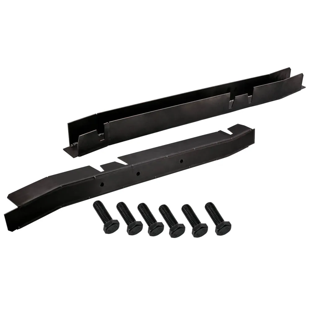 Center Skid Plates Rust Repair Frame RH LH With Bolts For Jeep Wrangler TJ 1998 1999 2000