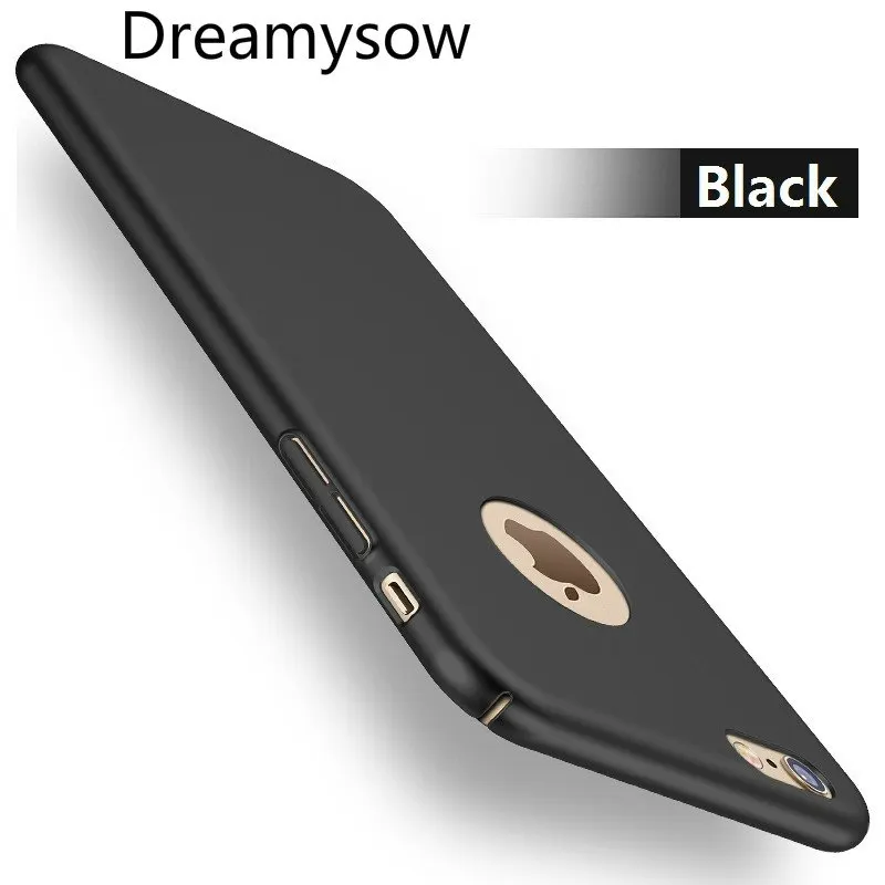 

360 Degree Protection Hard Matte Phone Case For iPhone XS MAX XR 5S 5 SE X 7 8 6S 6 PLUS Plastic Phone Cover Coque Fashion