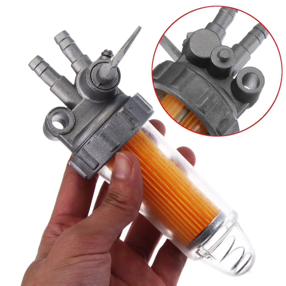 

/Diesel Fuel filter Shutoff Valve assembly for KAMA Kipor silent generator