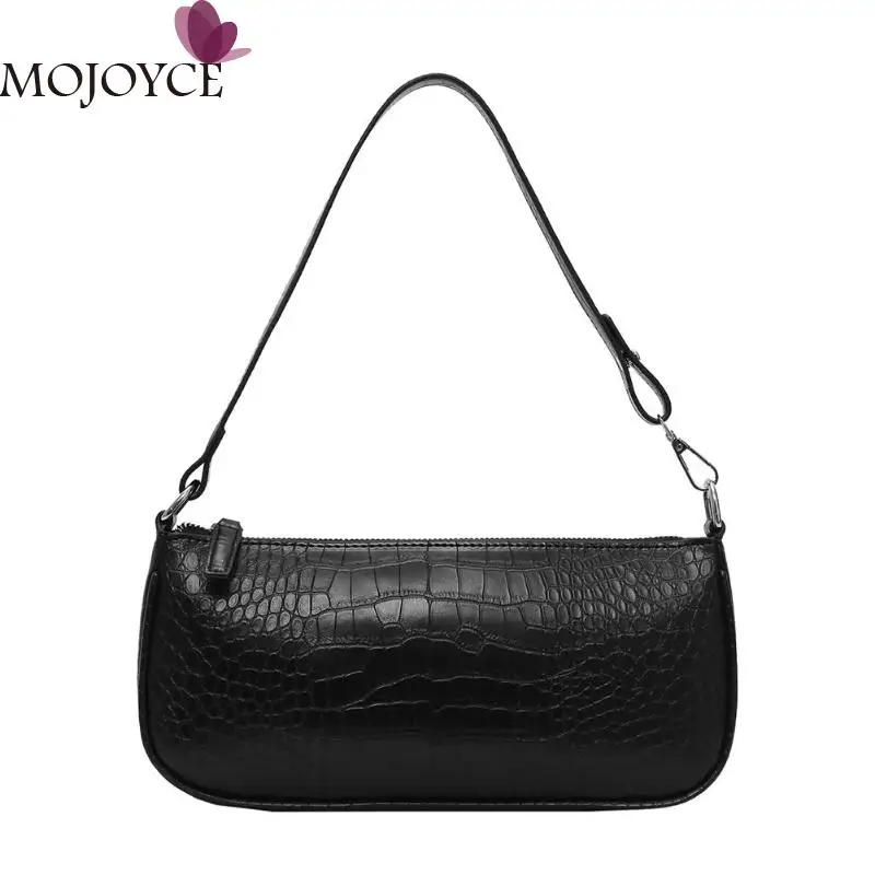 

Retro Alligator Pattern Women Messenger Bag Flap Handbags 2019 PU Leather Street Casual Solid Zipper Shoulder Bags Bolso Mujer