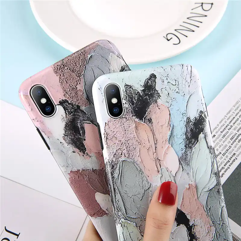 Lovebay картина маслом чехол для iPhone X 6 6s 7 8 плюс XR XS MAX Мягкие TPU прекрасные руки