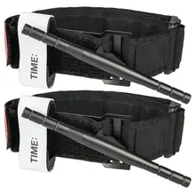 Жгут чрезвычайных улице спиннинг одной рукой первой медицинской помощи оборудования, черный, 2 шт