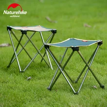 Naturehike Outdoor Faltbare Folding Aluminium Angeln Skizze Stuhl Angeln Picknick BBQ Garten Stuhl Werkzeug Camping Hocker NH15D012-B