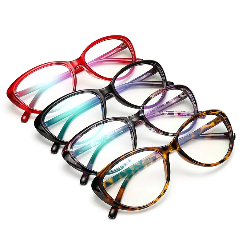 YOOSKE, Ретро стиль, кошачий глаз, оправа для очков, для женщин, овальная, прозрачная оправа для очков, для мужчин, прозрачные линзы, для очков, для женщин, модные очки