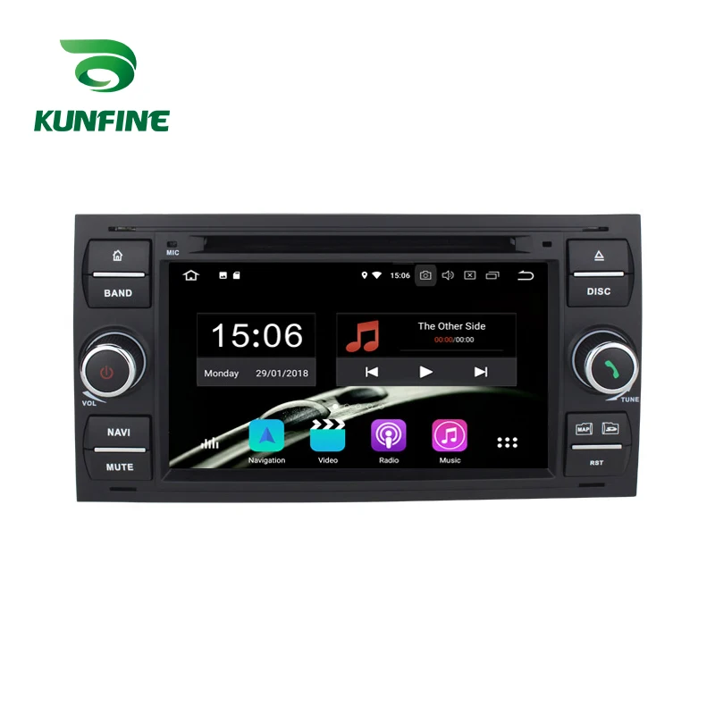 Android 9 0 Core PX6 A72 Ram 4G Rom 64G Автомобильный DVD GPS мультимедийный плеер стерео для Ford focus