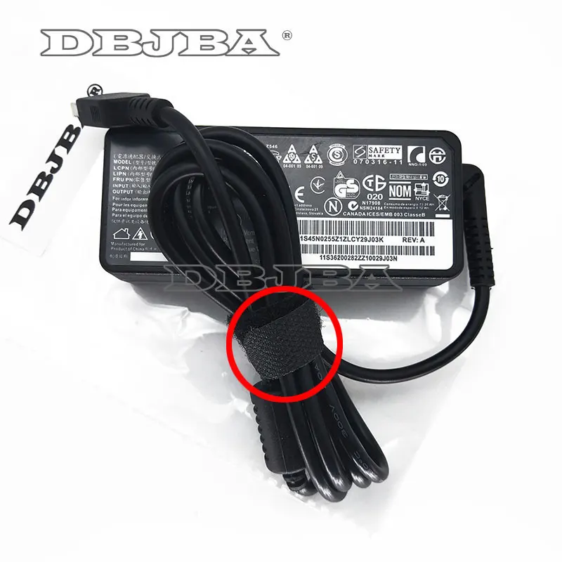 20V 2.25A 45W Laptop Ac Adapter Charger for Lenovo Thinkpad ADLX45NLC3 ADLX45NDC3A ADLX45NCC3A 0C19880 59370508 ADLX45NLC3A