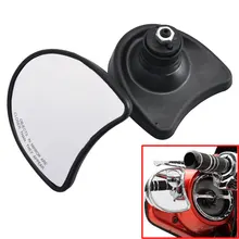 Espelho lateral para retrovisor harley davidson street glide flhx 10mm, tamanho grande, 1996-2013
