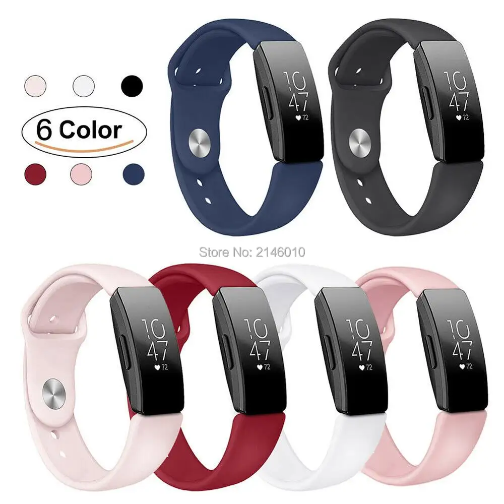 

Replacement Silicone Watch Band Strap Bracelet For Fitbit Inspire HR Smart Watch