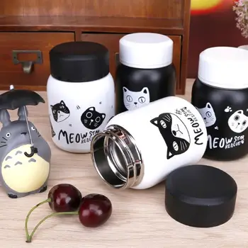 

Vacuum Insulated Water Bottles Anti-Skid 350ml Thermos Cup Stainless Steel Coffee Tea Vacuum Water Bottle Design For Tea Lovers