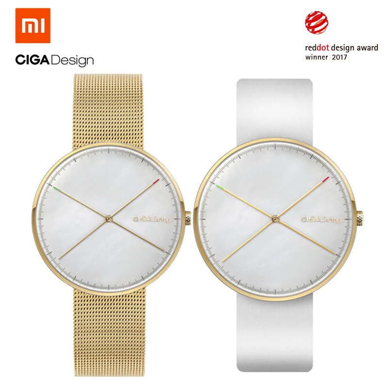 

Xiaomi CIGA Design D009-1A X Series Wristwatch Red Dot Design Award Men Women Watch Creative Waterproof Simple Quartz Watch