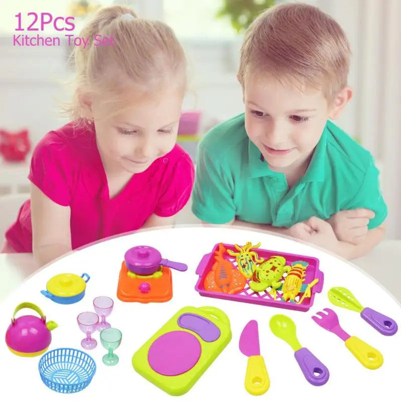 12 قطعة DIY الأطفال نتظاهر اللعب المطبخ اللعب مجموعات البلاستيك الوردي طهي الطعام أدوات الأثاث لعب للأطفال التعليم كيت هدايا 12 قطعة DIY الأطفال نتظاهر اللعب المطبخ اللعب مجموعات البلاستيك الوردي طهي الطعام أدوات الأثاث لعب للأطفال التعليم كيت هدايا