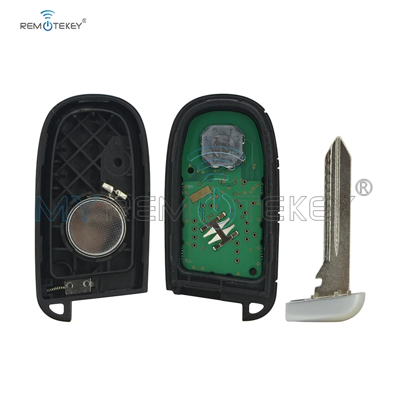Умный ключ Remtekey 68143500AA 68143500AB 68143500AC 4 кнопки 434 МГц с чипом 46 для Jeep Grand Cherokee 2014