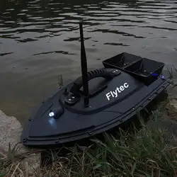 Flytec 2011-5 инструмент для рыбалки умная радиоуправляемая Лодка Корабль игрушки двойной мотор рыболокатор корабль лодка на дистанционном