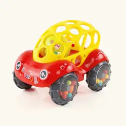 Мини-погремушка рулон автомобиля мультфильм игрушка малыши Дети Рождественский подарок автомобиль игрушки Новые