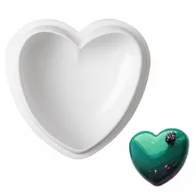 1 шт. DIY силиконовые формы для торта в форме сердца, форма для выпечки печенья, антипригарная форма для шоколада