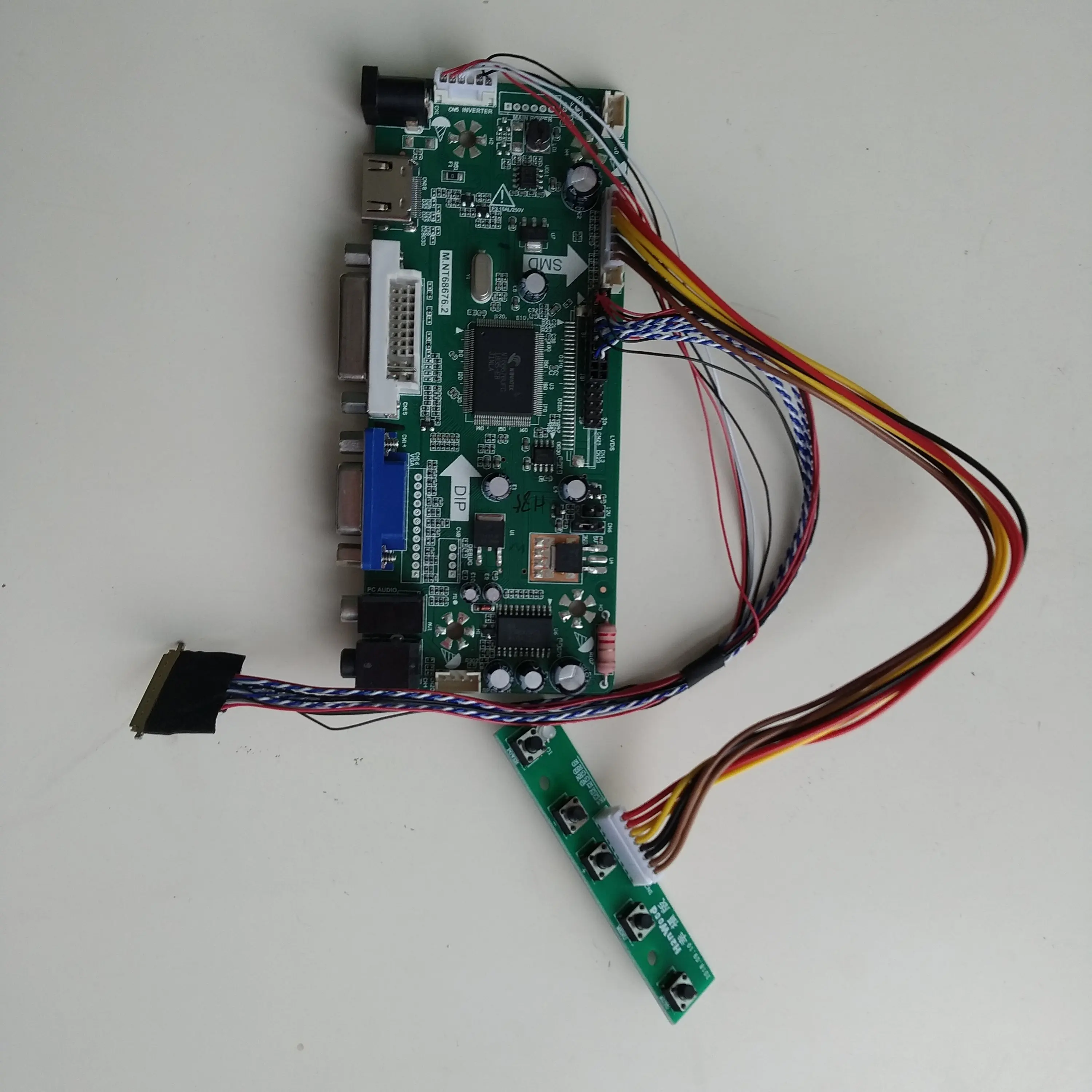 DVI VGA LCD LED Controller Driver Board kit for LTN156AT02 HDMI