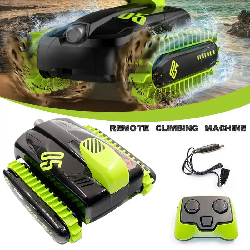 

Water And Land Climbing Deformation Vehicle 2.4G Remote Control Car Toy Tank Children's Electronic Remote Control Car Toys