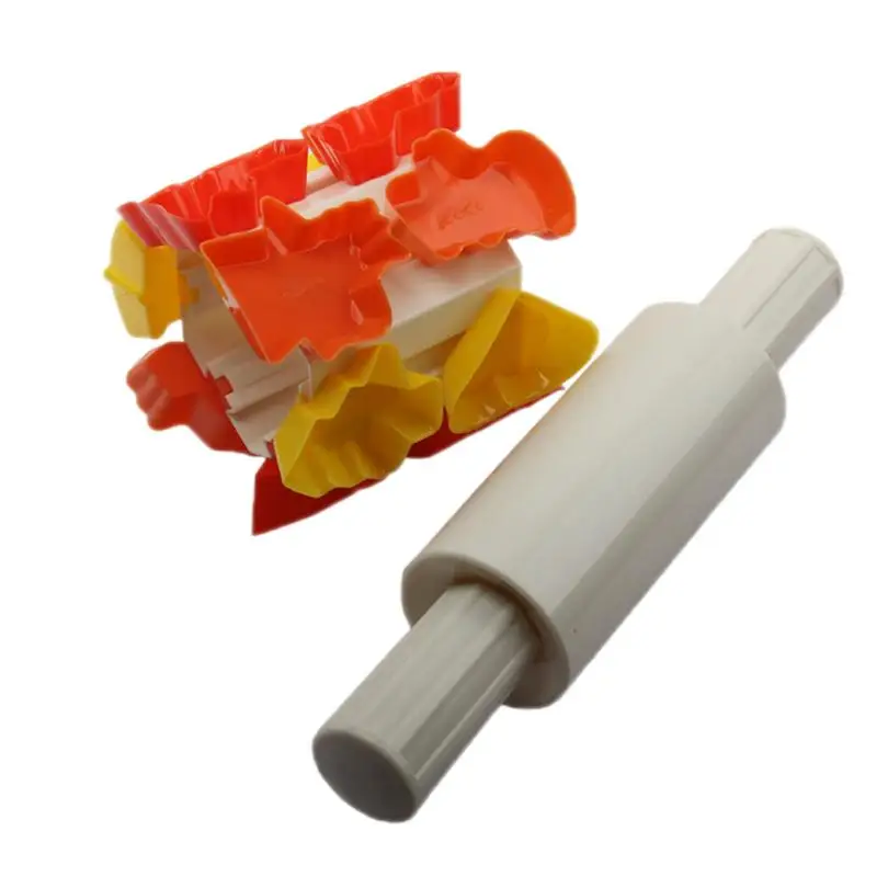 

Wholesale Household Dough Stick Geometric Animal Shaped Cake Mold Small Print Dough Stick kitchen Cake Making Accessories