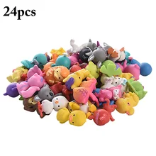 24 шт пасхальные яйца наполнители мини реалистичные животные микс украшения для бонсай Фигурки игрушки мини животные игрушки для детей игры
