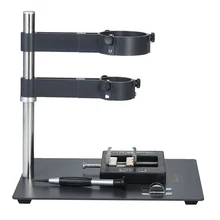 F-202 горячего воздуха тепловой пистолет зажим Кронштейн Держатель подставка Пайка Ремонт платформы для BGA паяльная станция сварочное оборудование