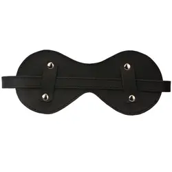 Сексуальные маски Эротические товары черная кожаная маска с завязанными глазами Фетиш вечерние для женщин Маскарад игры для взрослых