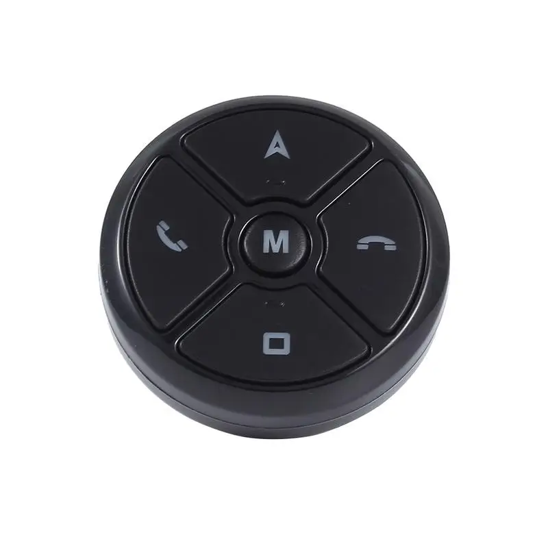 Универсальный Автомобильный мультимедийный Руль управления Многофункциональная кнопка 10 кнопок кнопка для DVD с синей подсветкой Простота установки