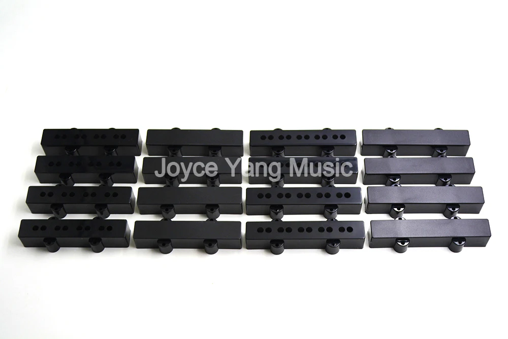 Niko 8Pcs Elettrico Jb Jazz Bass Pickup Coperture 4/5 Strings Bass Pickup Passivo/Attivo Per Bass Guitar