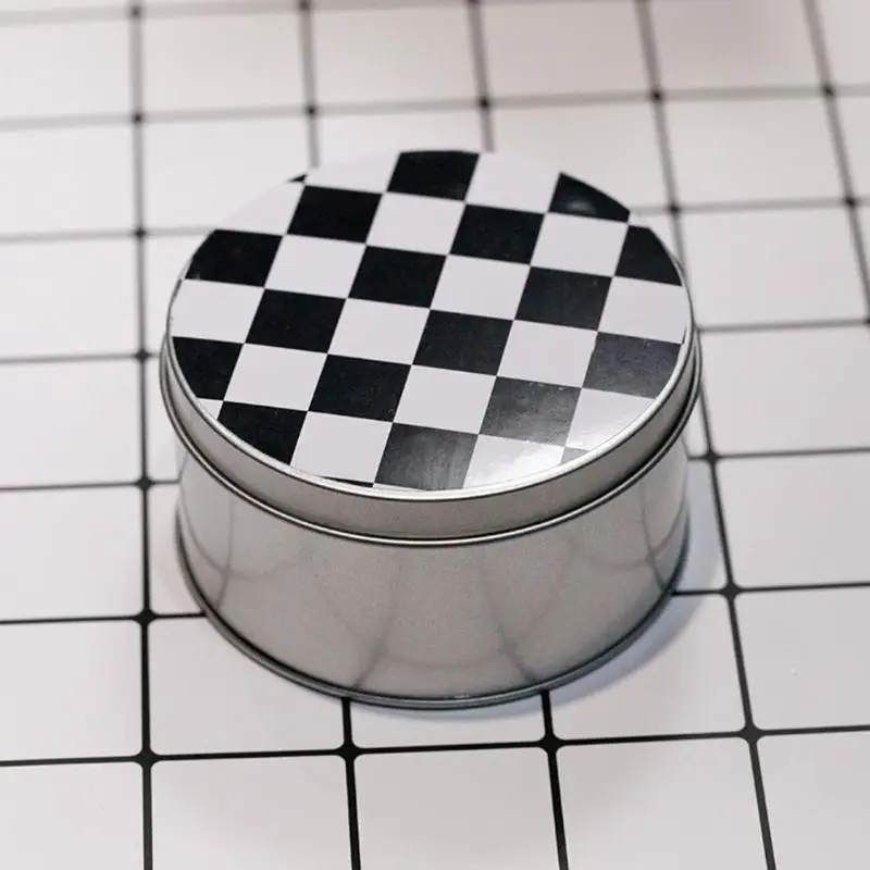 1 Set Nail Art Tips Practice Stand Crystal Rhinestone Fake Nail Tips Holder Chess Board Design 5