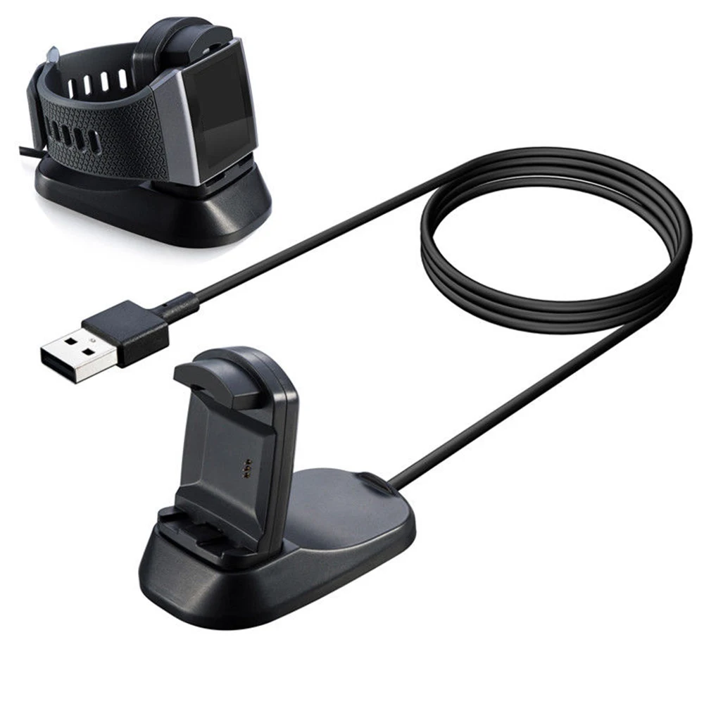 

USB Charger Stand Mount for Fitbit Ionic Smart Watch Wristband Replacement Smart Accessories