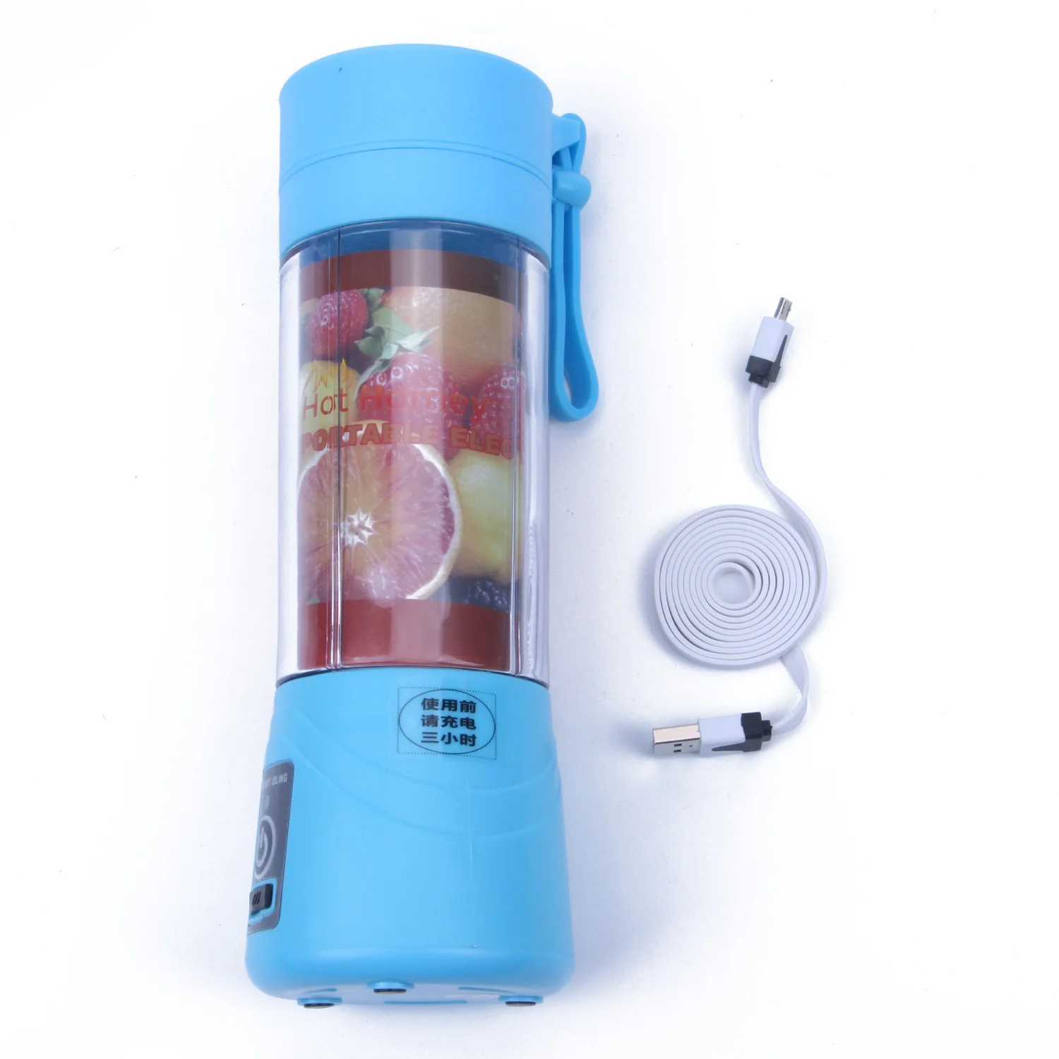 380ml USB Rechargeable Juicer Bottle CUp Juice Citrus Blender Lemon vegetables fruit Milkshake Smoothie Squeezers Reamers Bott