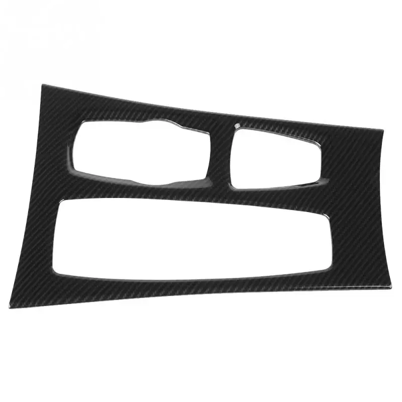 

Center Console Gear Box Panel Cover Trim for BMW X5 X6 E70 E71 2008 2009 2010 2011 2012 2013 2014 Carbon Fiber Style NEW Arrival