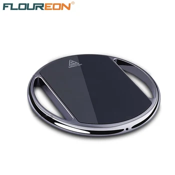 

Floureon 10W Wireless Charger Smart Device QI Fast Charge for Iphone x Samsung S10+ Note 9 Xiaomi Huawei