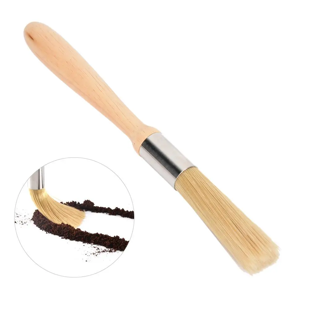 Wooden Handle Cleaning Brush For Coffee Bean Grinder Coffee MachineGrinder Brushes AliExpress