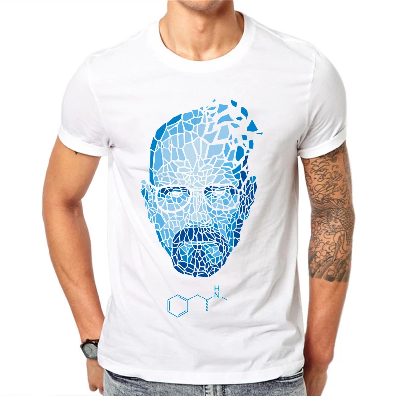 

Breaking Bad heisenberg Walter White jessie pinkman t-shirt short sleeve casual tshirt Breathable comfort t shirt plus size