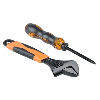 

2 in 1 Adjustable Spanners Wrench and Philips and Slotted Screwdriver Head Switchable Home Repair Tools Household Auto Tool