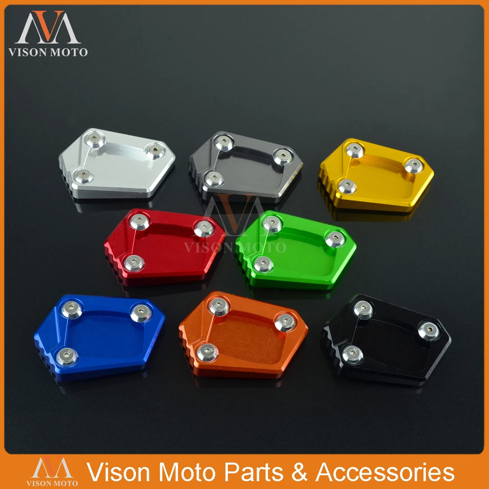

CNC Kickstand Side Stand Extension Pad Plate For Honda NC700S NC700X NC700 Integra 12-14 CBR500R CB500F CB500X 13-14 Motorcycle