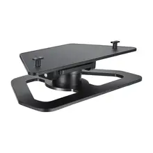 Стенд Echo Show 2-го поколения, Алюминиевая Подставка для Echo Show 2Nd горизонтальная 360 Вращающаяся наклонная подставка с прецизионным медведем