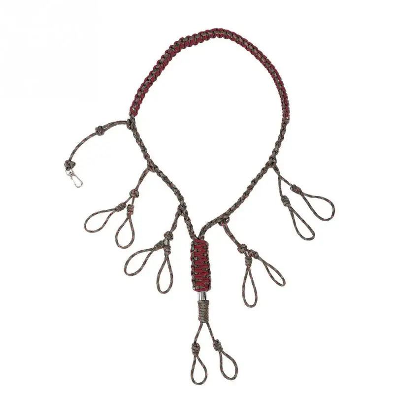 Duck Game Call Lanyard with 11 Adjustable Loops Lanyard Holder Hand