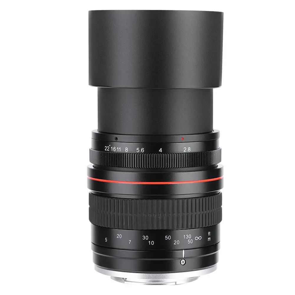 135 мм F2.8 DSLR Полнокадровый телеобъектив Большая диафрагма ручная фиксированная