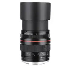 135 мм F2.8 DSLR Полнокадровый телеобъектив Большая диафрагма ручная фиксированная фокусировка объектив для камеры Canon EF, для объектива камеры ...
